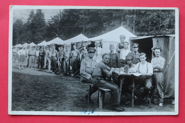 Photo Postcard PC Military / 1930
